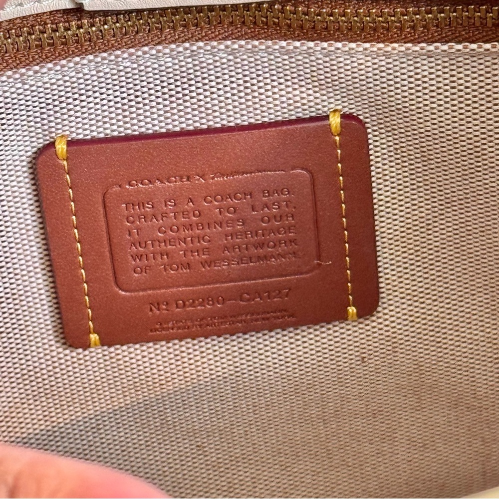 Coach X Tom Wesselmann Cashin Carry Tote 22 - Picture 7 of 8
